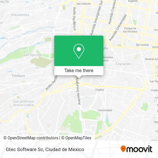 Gtec Software Sc map