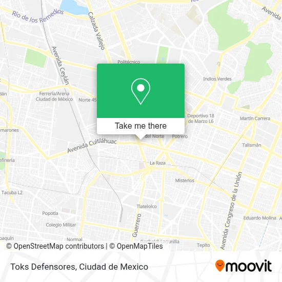 Toks Defensores map