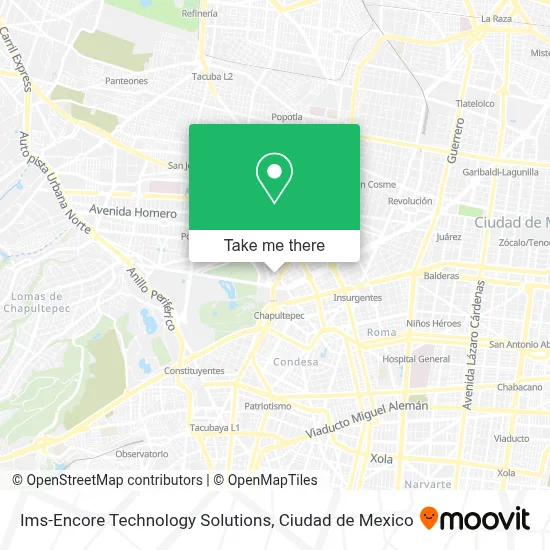Ims-Encore Technology Solutions map