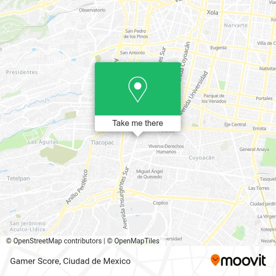 Gamer Score map