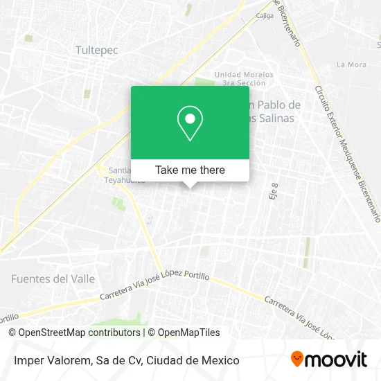 Imper Valorem, Sa de Cv map