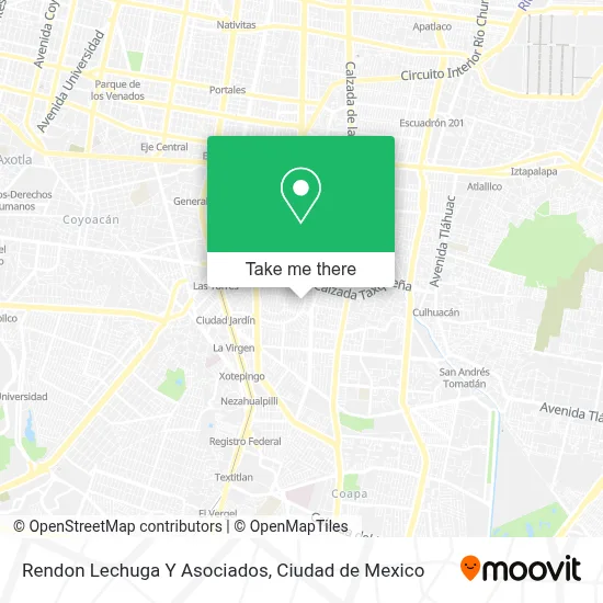 Rendon Lechuga Y Asociados map