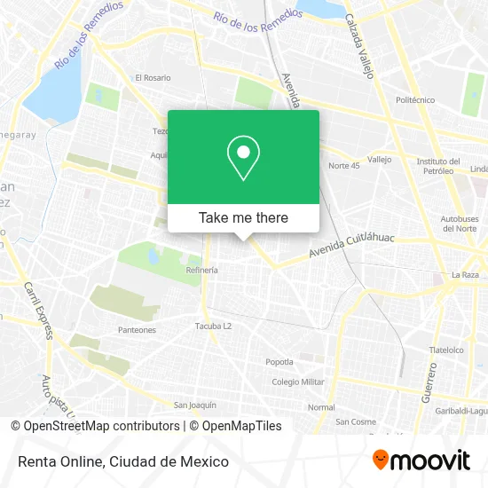Renta Online map