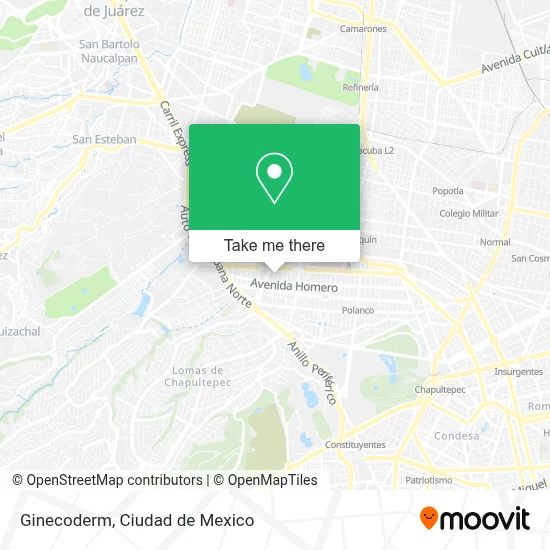 Ginecoderm map