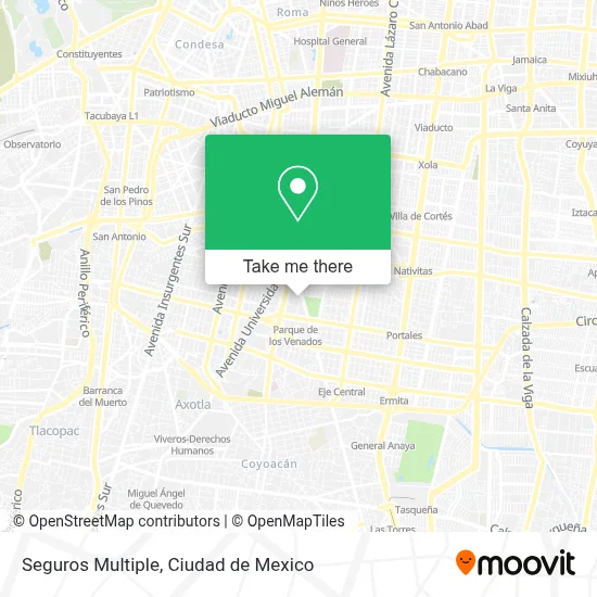 Seguros Multiple map