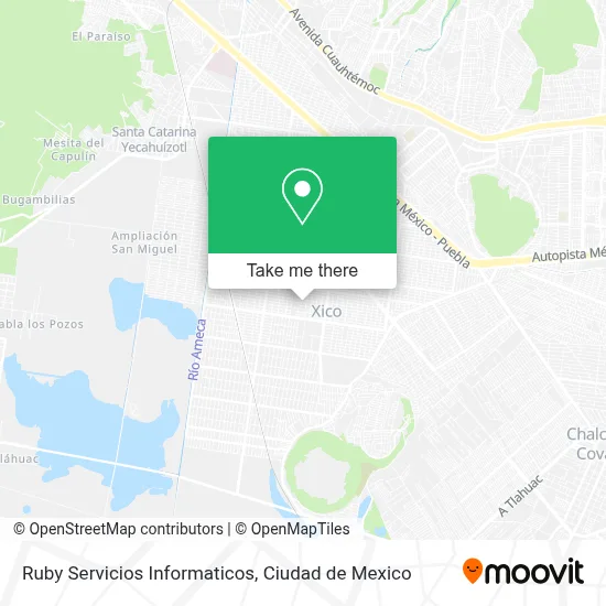 Ruby Servicios Informaticos map