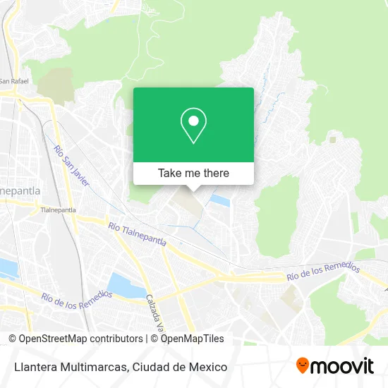 Llantera Multimarcas map