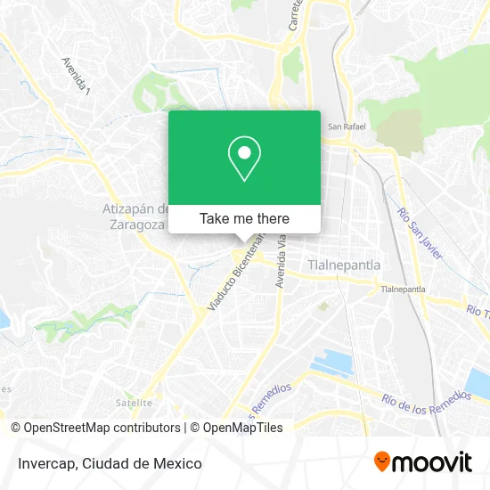 Invercap map