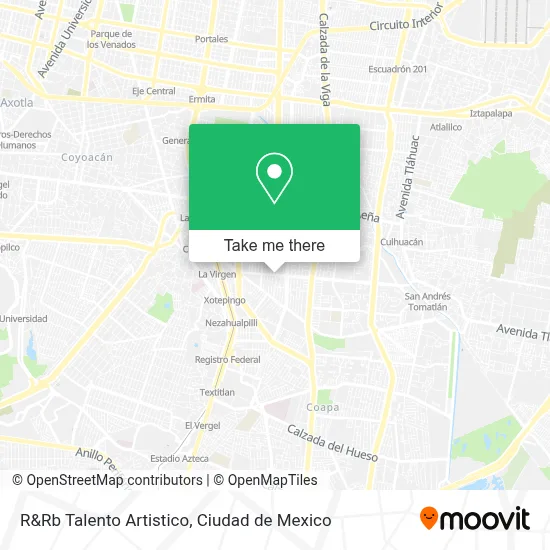 R&Rb Talento Artistico map