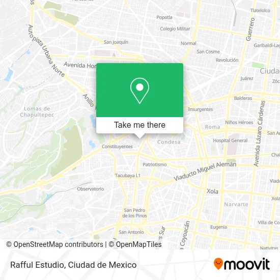 Rafful Estudio map