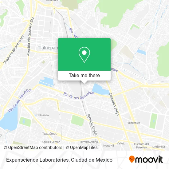 Expanscience Laboratories map