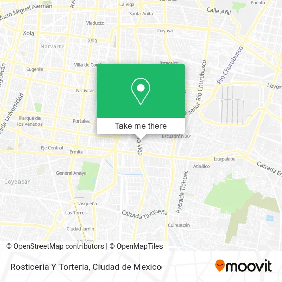 Rosticeria Y Torteria map