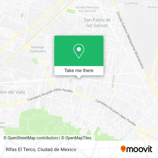 Rifas El Terco map