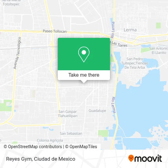 Reyes Gym map