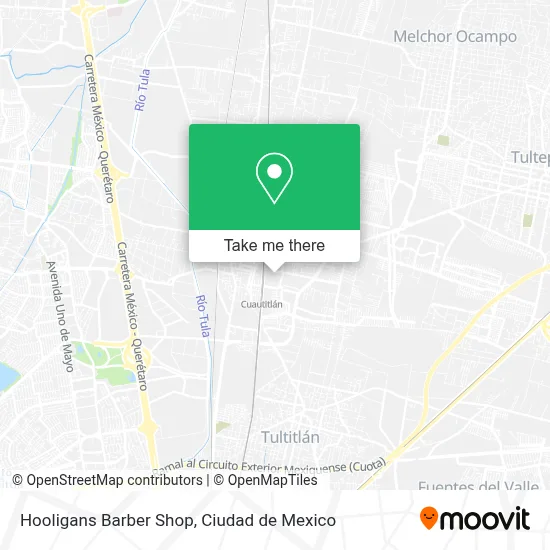 Hooligans Barber  Shop map
