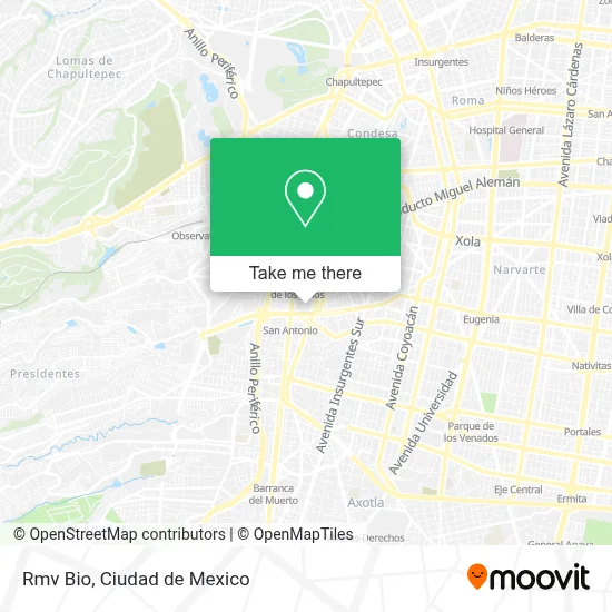 Rmv Bio map