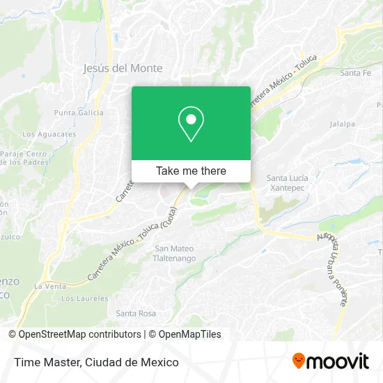 Time Master map