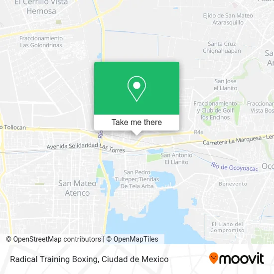 Radical Training Boxing map