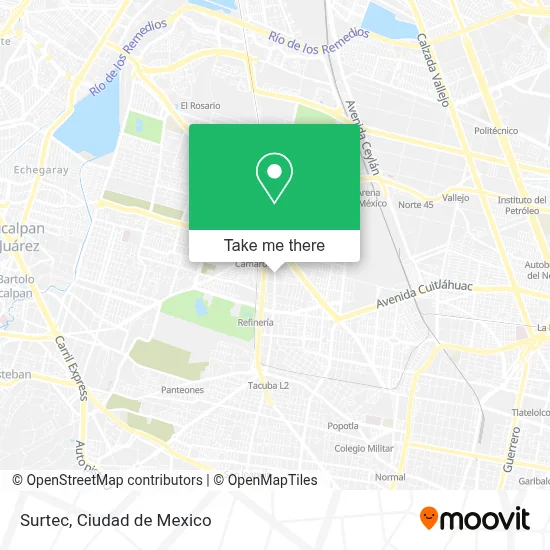 Surtec map
