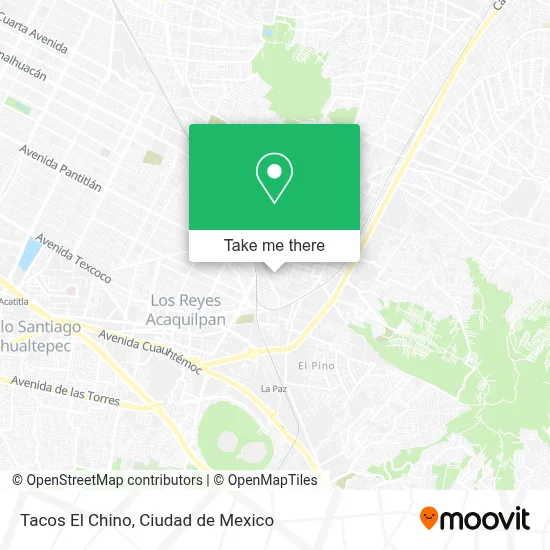 Tacos El Chino map