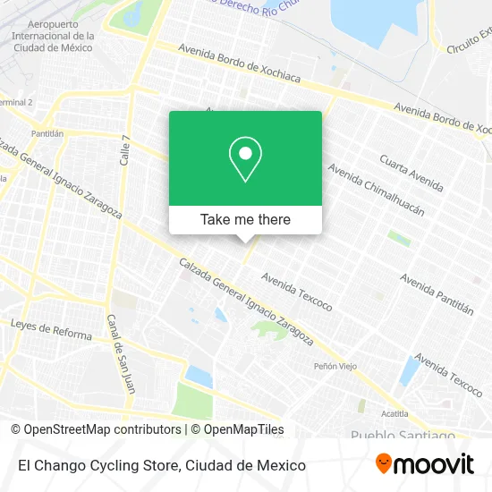 El Chango Cycling Store map