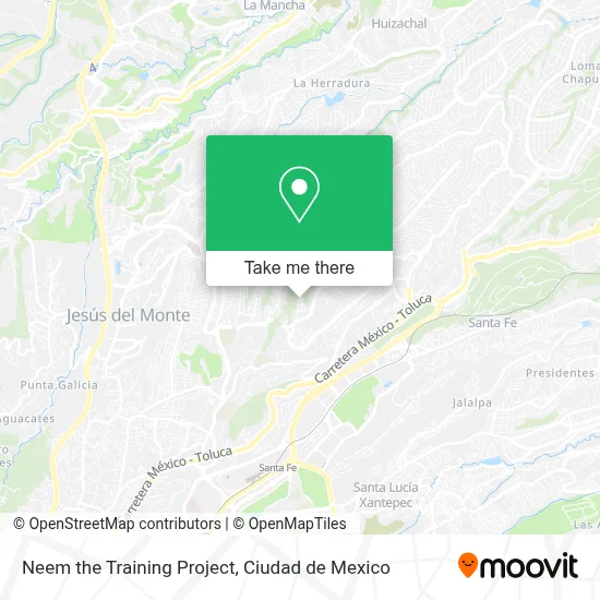 Neem the Training Project map
