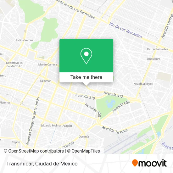 Transmicar map