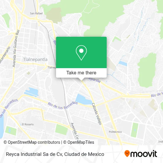 Reyca Industrial Sa de Cv map