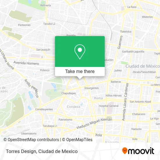 Torres Design map