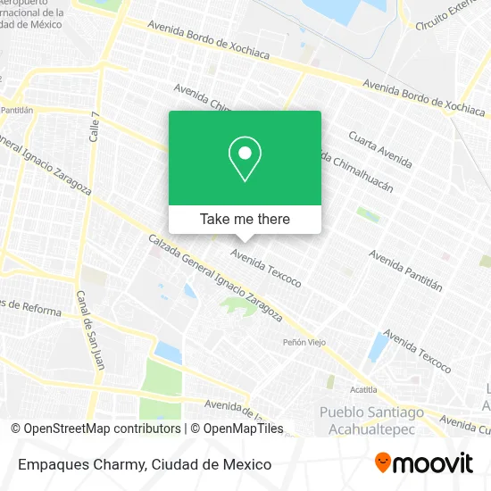 Empaques Charmy map