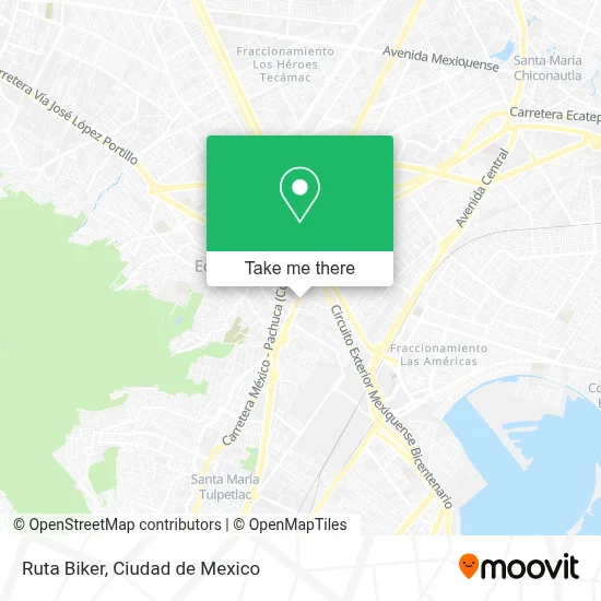 Ruta Biker map