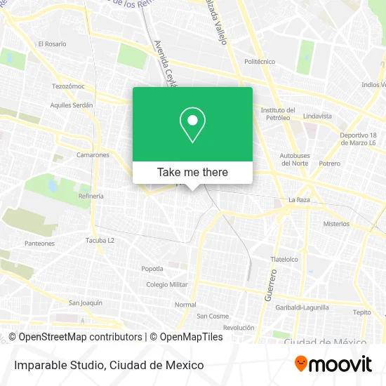 Imparable Studio map