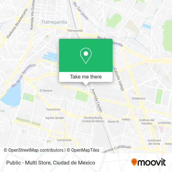 Public - Multi Store map