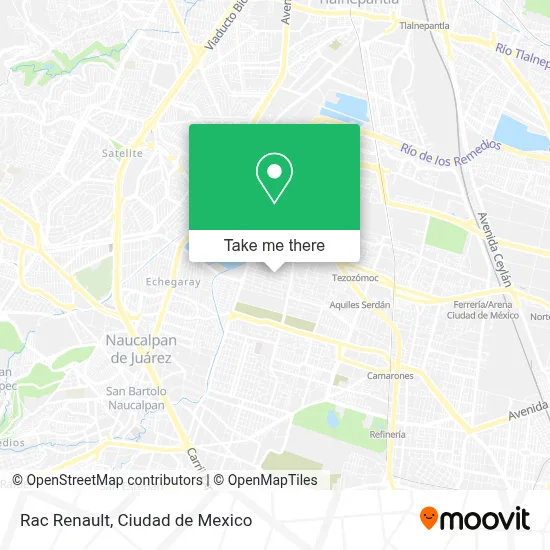 Rac Renault map
