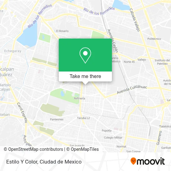 Estilo Y Color map