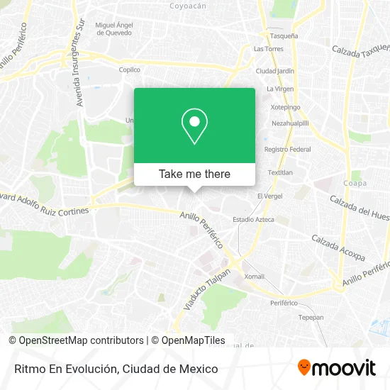 Ritmo En Evolución map