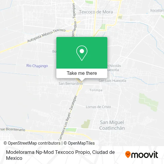 Modelorama Np-Mod Texcoco Propio map