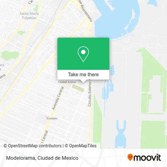 Modelorama map