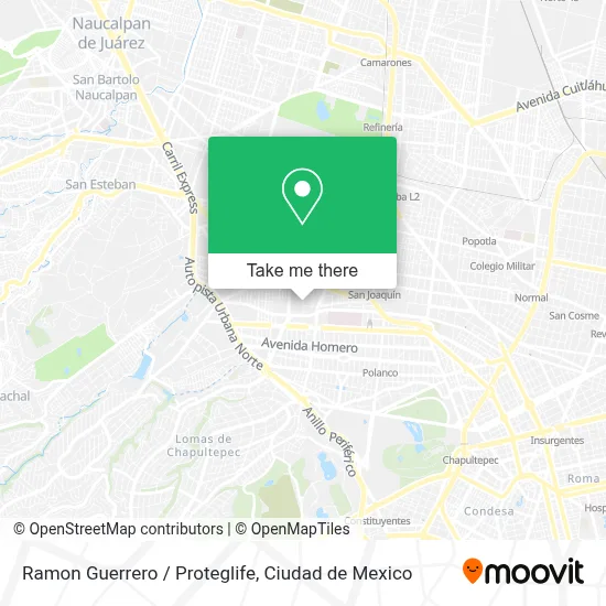 Ramon Guerrero / Proteglife map