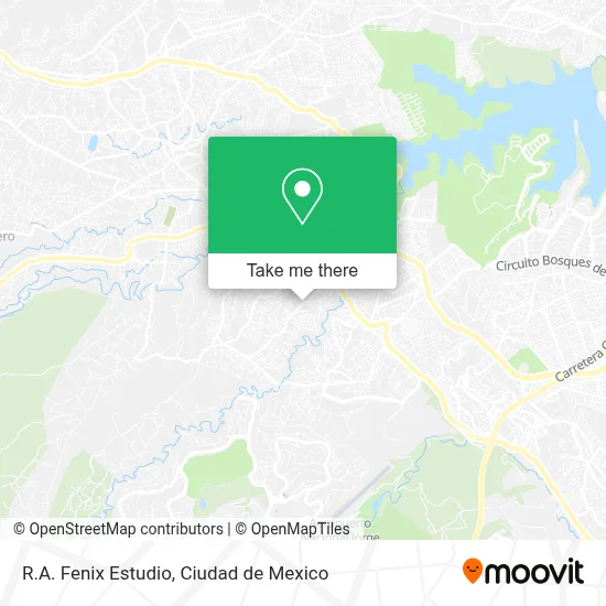 R.A. Fenix Estudio map