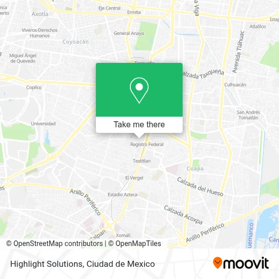 Highlight Solutions map
