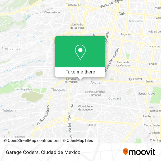 Garage Coders map