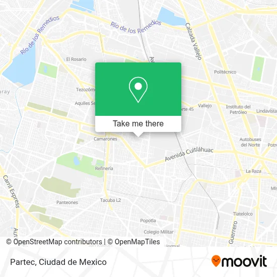 Partec map