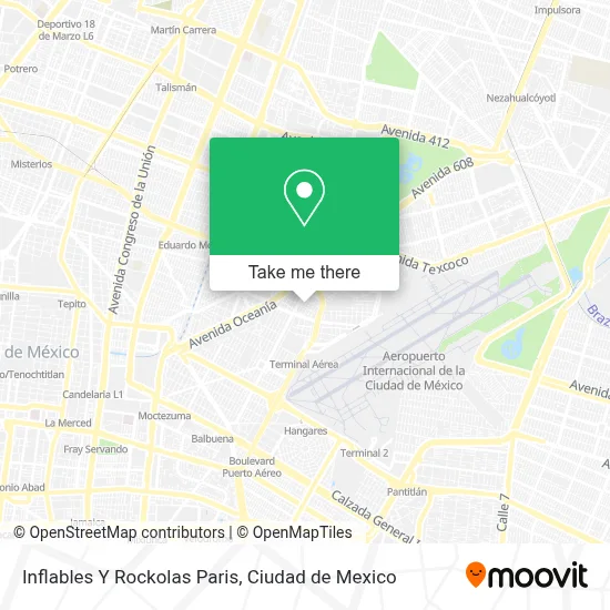 Inflables Y Rockolas Paris map