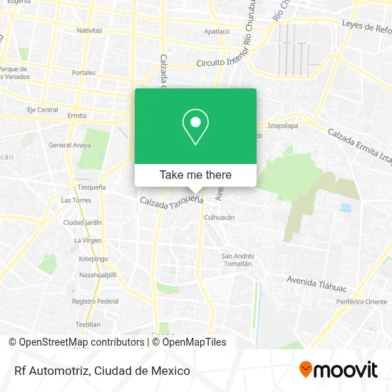 Rf Automotriz map