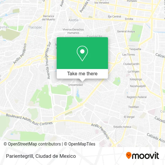 Parientegrill map