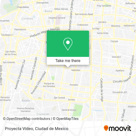 Proyecta Video map