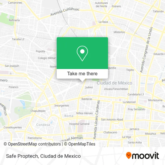 Safe Proptech map