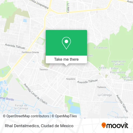 Rhal Dentalmedics map