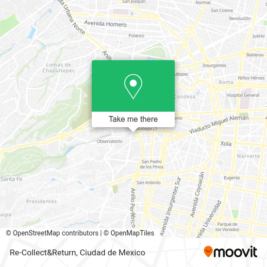 Re-Collect&Return map